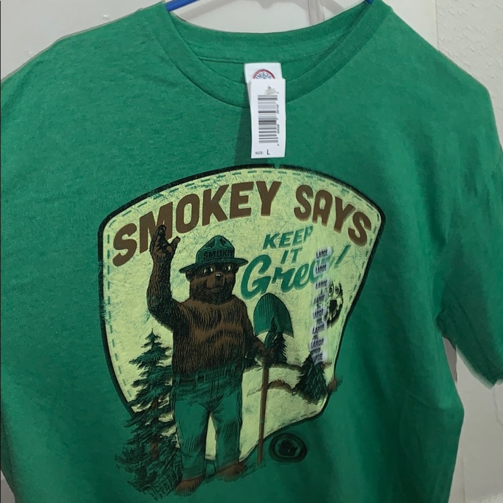 vintage smokey the bear shirt!